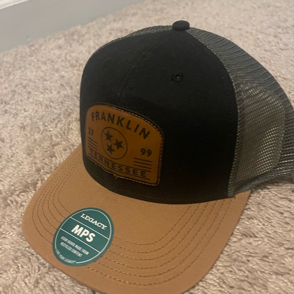 Legacy Black and Brown Trucker Hat